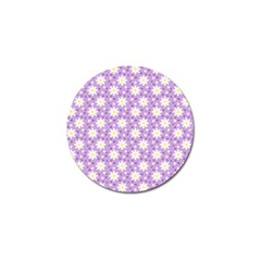 Daisy Dots Lilac Golf Ball Marker by snowwhitegirl