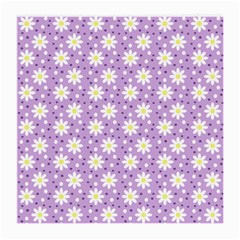 Daisy Dots Lilac Medium Glasses Cloth (2-side) by snowwhitegirl