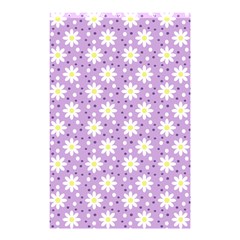 Daisy Dots Lilac Shower Curtain 48  X 72  (small)  by snowwhitegirl