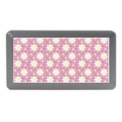 Daisy Dots Pink Memory Card Reader (mini) by snowwhitegirl