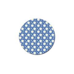 Daisy Dots Blue Golf Ball Marker (10 Pack) by snowwhitegirl