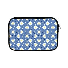 Daisy Dots Blue Apple Ipad Mini Zipper Cases by snowwhitegirl