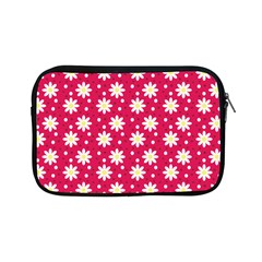 Daisy Dots Light Red Apple Ipad Mini Zipper Cases by snowwhitegirl