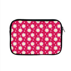 Daisy Dots Light Red Apple Macbook Pro 15  Zipper Case by snowwhitegirl