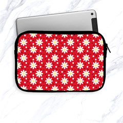 Daisy Dots Red Apple Ipad Mini Zipper Cases by snowwhitegirl