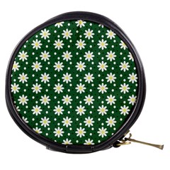 Daisy Dots Green Mini Makeup Bags by snowwhitegirl