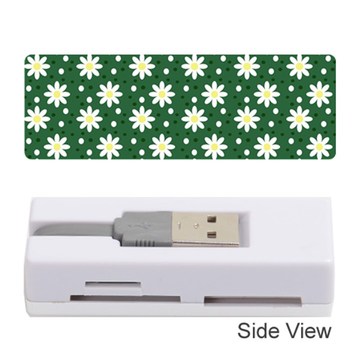 Daisy Dots Green Memory Card Reader (Stick) 