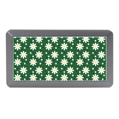 Daisy Dots Green Memory Card Reader (mini) by snowwhitegirl