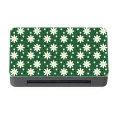 Daisy Dots Green Memory Card Reader With Cf by snowwhitegirl