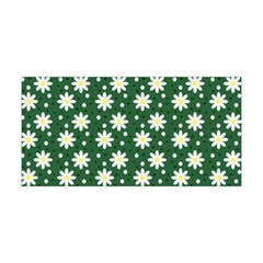 Daisy Dots Green Yoga Headband by snowwhitegirl