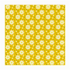 Daisy Dots Yellow Medium Glasses Cloth by snowwhitegirl