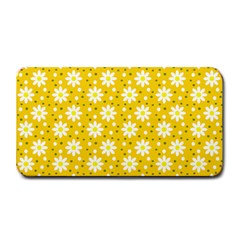 Daisy Dots Yellow Medium Bar Mats by snowwhitegirl