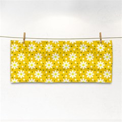 Daisy Dots Yellow Cosmetic Storage Cases by snowwhitegirl