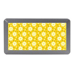 Daisy Dots Yellow Memory Card Reader (mini) by snowwhitegirl