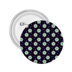 Daisy Dots Navy Blue 2.25  Buttons