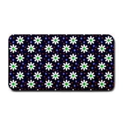 Daisy Dots Navy Blue Medium Bar Mats