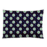 Daisy Dots Navy Blue Pillow Case 26.62 x18.9  Pillow Case