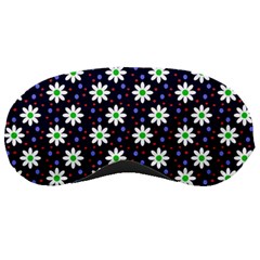 Daisy Dots Navy Blue Sleeping Masks