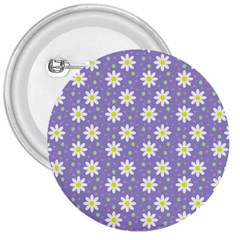 Daisy Dots Violet 3  Buttons by snowwhitegirl