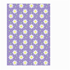 Daisy Dots Violet Large Garden Flag (two Sides) by snowwhitegirl