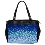 Blue Disintegrate Office Handbags Front