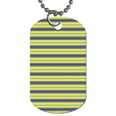 Color Line 3 Dog Tag (one Side) by jumpercat