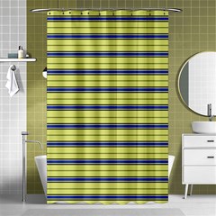 Color Line 3 Shower Curtain 48  X 72  (small)  by jumpercat