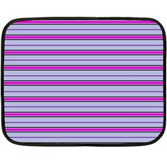 Color Line 4 Double Sided Fleece Blanket (mini)  by jumpercat