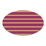 Color Line 5 Oval Magnet Front