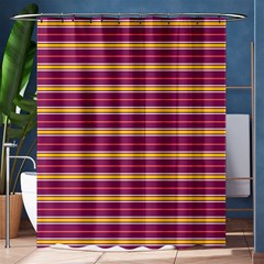 Color Line 5 Shower Curtain 60  X 72  (medium)  by jumpercat