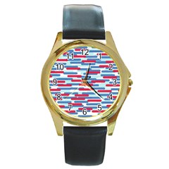 Fast Capsules 1 Round Gold Metal Watch by jumpercat