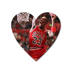 Michael Jordan Heart Magnet