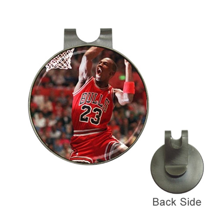 Michael Jordan Hat Clips with Golf Markers