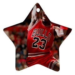 Michael Jordan Ornament (star)