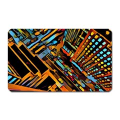 City Scape Magnet (rectangular) by NouveauDesign