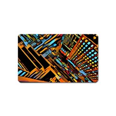 City Scape Magnet (name Card) by NouveauDesign