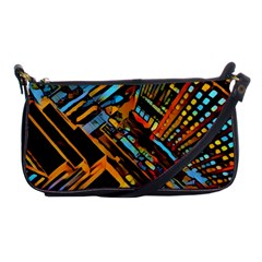 City Scape Shoulder Clutch Bags by NouveauDesign