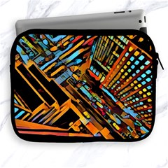 City Scape Apple Ipad 2/3/4 Zipper Cases by NouveauDesign