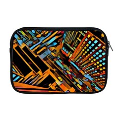 City Scape Apple Macbook Pro 17  Zipper Case by NouveauDesign