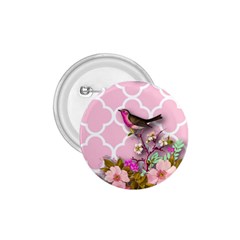 Shabby Chic,floral,bird,pink,collage 1 75  Buttons by NouveauDesign