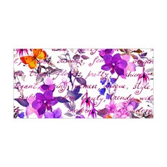 Ultra Violet,shabby Chic,flowers,floral,vintage,typography,beautiful Feminine,girly,pink,purple Yoga Headband by NouveauDesign