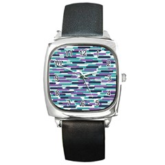 Fast Capsules 3 Square Metal Watch by jumpercat