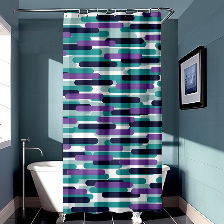 Fast Capsules 3 Shower Curtain 36  x 72  (Stall) 