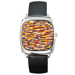 Fast Capsules 4 Square Metal Watch by jumpercat