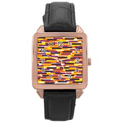 Fast Capsules 4 Rose Gold Leather Watch  by jumpercat