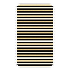 Black And Gold Stripes Memory Card Reader by jumpercat