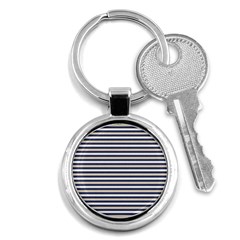 Royal Gold Classic Stripes Key Chains (round)  by jumpercat