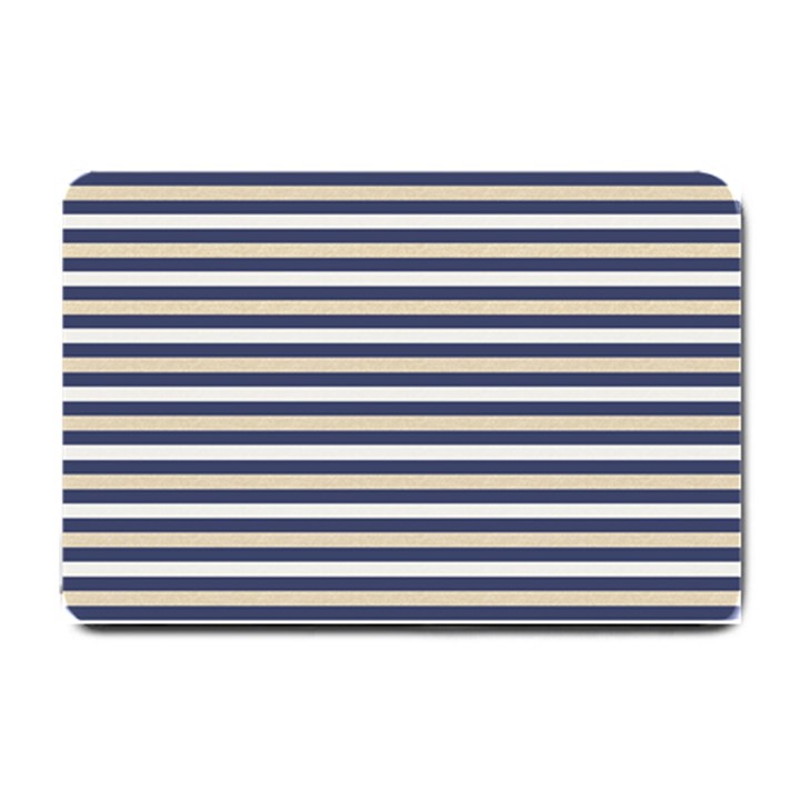 Royal Gold Classic Stripes Small Doormat 