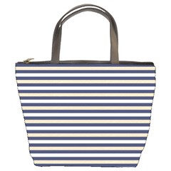 Royal Gold Classic Stripes Bucket Bags by jumpercat