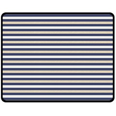 Royal Gold Classic Stripes Double Sided Fleece Blanket (medium)  by jumpercat